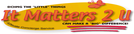 It Matters 2 U - Logo